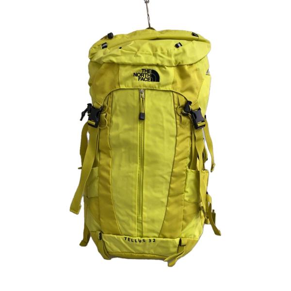 【良品】THE NORTH FACE W TELLUS 30/バックパック THE NORTH FACE◇リュック/ナイロン/YLW/NM61308/TELLUS 32 : セカンド