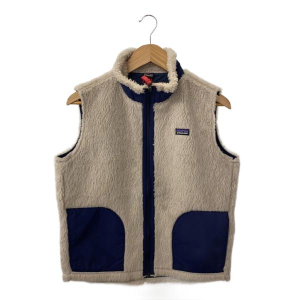 Patagonia フリース ベスト ノースリーブ patagonia◇フリースベスト/XXL/ポリエステル/BEG/無地/STY65619FA22