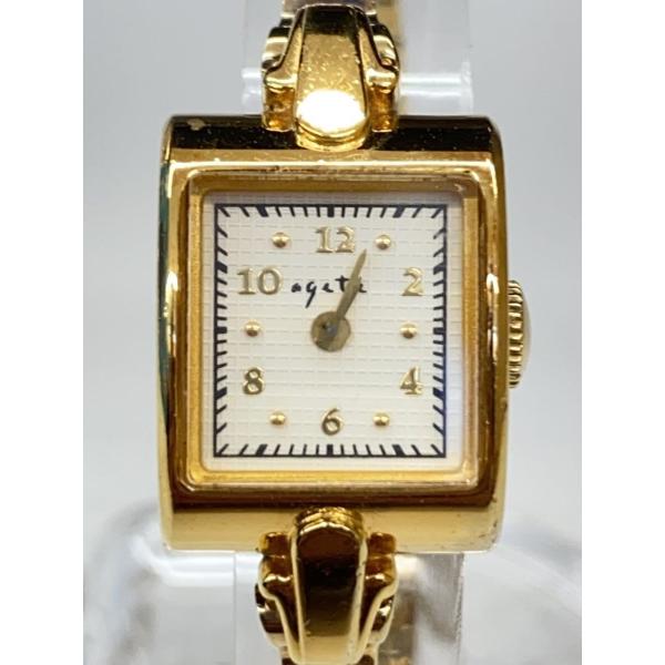 agete アナログ時計 agete（アガット）の「AGETE33PL時計 ジュエリーウォッチ