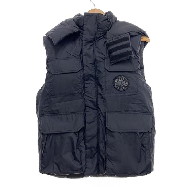 CANADA GOOSE◇ダウンベスト/M/ナイロン/BLK/3337M R : セカンド