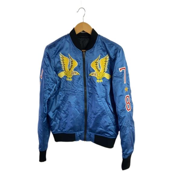 DIESEL◇スカジャン/S/ポリエステル/BLU : セカンドストリートYahoo!店