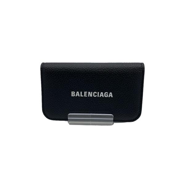 BALENCIAGA キーケース　レザー BALENCIAGA◇キーケース/レザー/BLK/メンズ/639820・1090 : セカンド