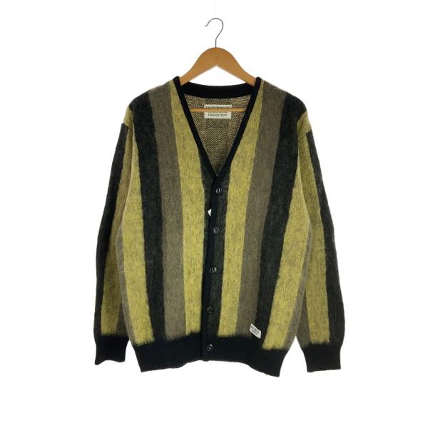 WACKO MARIA◇カーディガン(厚手)/M/モヘア/ストライプ/STRIPED MOHAIR