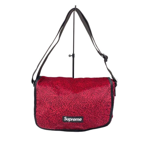 Supreme◇シュプリーム/ベロアショルダーバッグ/ベロア/RED : セカンド