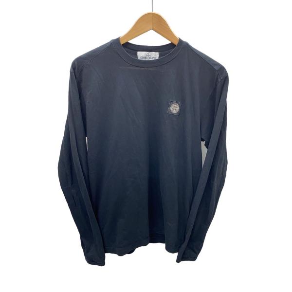 STONE ISLAND◇ストーンアイランド/ロゴロングスリーブTシャツ/S
