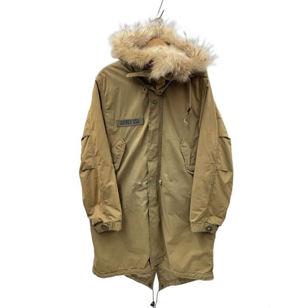 AVIREX◇アヴィレックス/M-65タイプ/モッズコート/L/ナイロン/KHK