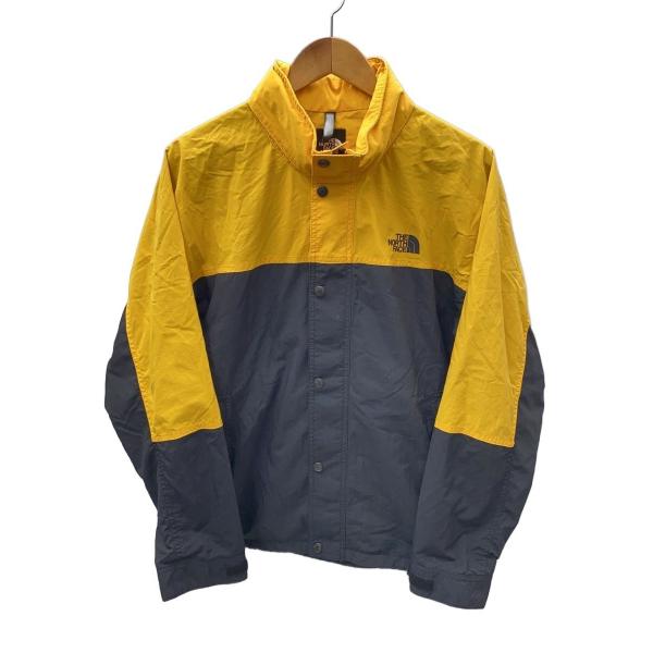 PEARLY A ジャケット イエロー ネイビー THE NORTH FACE◇ザノースフェイス/ハイドレナウィンドジャケット/M