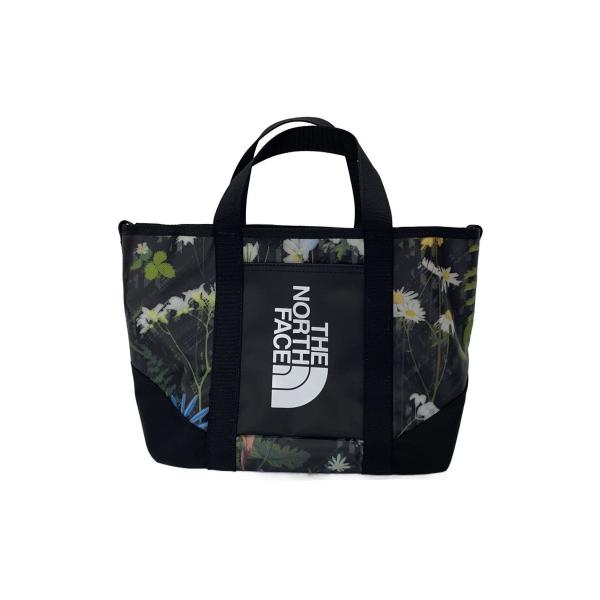 THE NORTH FACE◇トートバッグ/PVC/BLK/花柄/NM82501 : セカンド