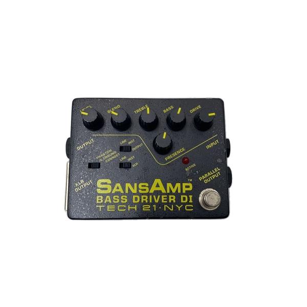 TECH21◆エフェクター SANSAMP BASS DRIVER DI (ノブ×6)//