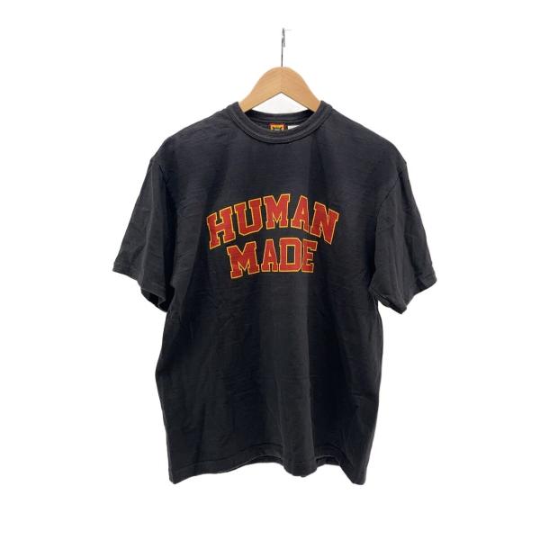 HUMAN MADE◇Tシャツ/XL/コットン/BLK : セカンドストリートYahoo!店