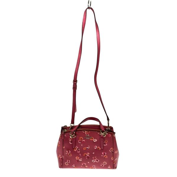 COACH◇ショルダーバッグ/--/PNK/花柄/f37421// : セカンドストリート