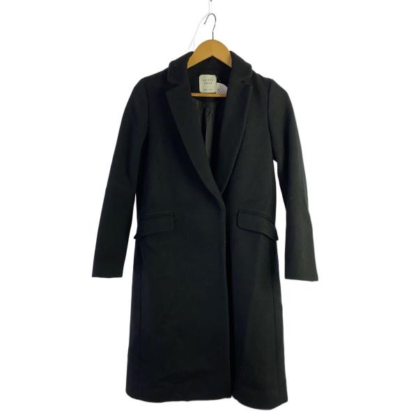 UNITED TOKYO◇チェスターコート/1/ウール/BLK/無地/508358006