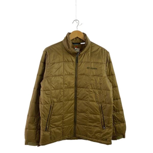 Columbia◇ダウンジャケット/L/ナイロン/CML/無地/PM7150 : セカンド