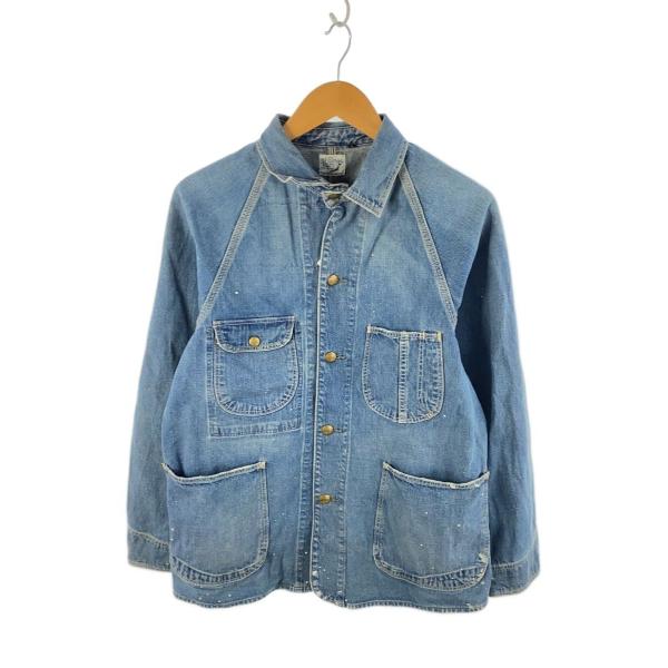 A18870 orSlow ノーカラー デニムシャツカバーオール 1 ssol-shopping_2347871049287