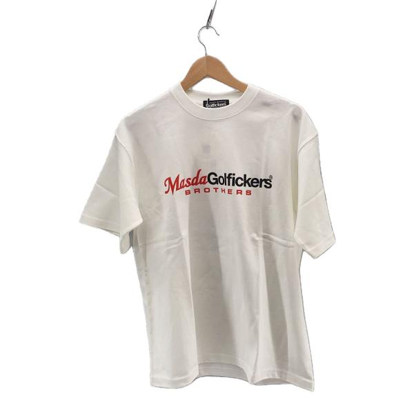 Golfickers Tシャツ 【新品】 Golfickers◇ゴルフィッカーズ/Tシャツ/M/コットン/ホワイト/無地