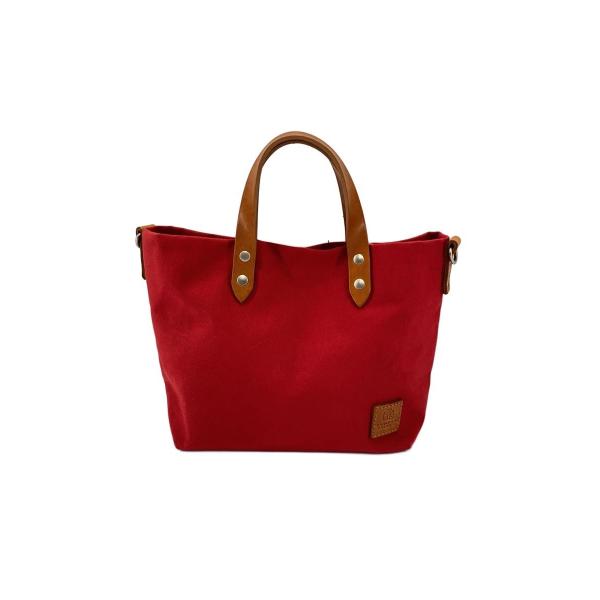 KAWANISHI KABAN◇カワニシカバン/ハンドバッグ/キャンバス/無地