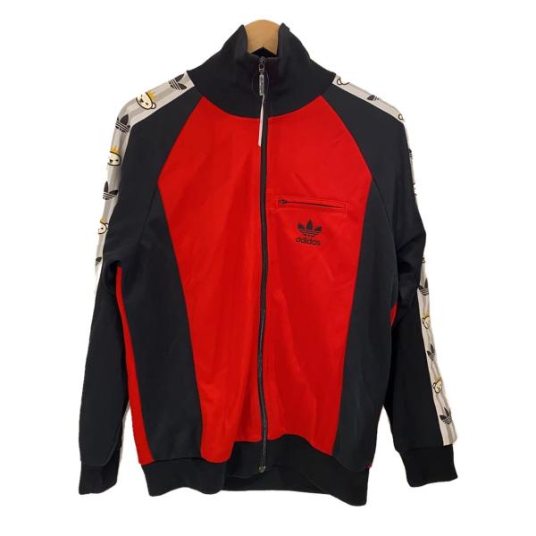 アディダス トラックジャケット NIGO Retro Bear adidas◇×NIGO/Retro Bear Track Top Jersey JKT/L/コットン/RED