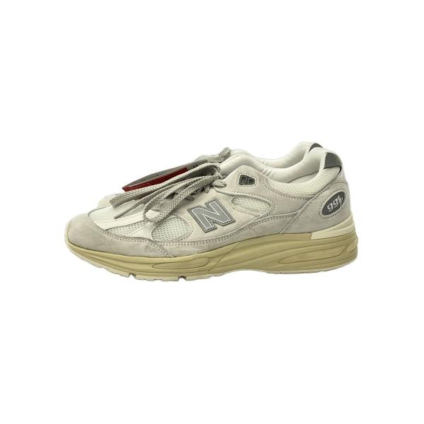 NEW BALANCE◆シューズ/UK10/WHT/U991OW2//