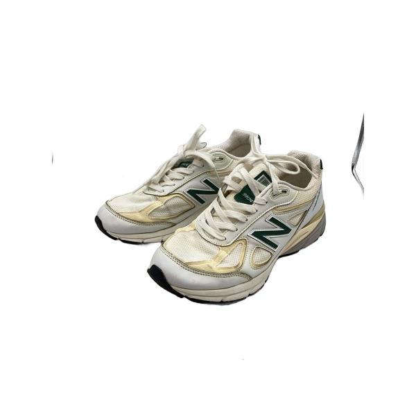 NEW BALANCE◆シューズ/UK10/WHT/U990TC4