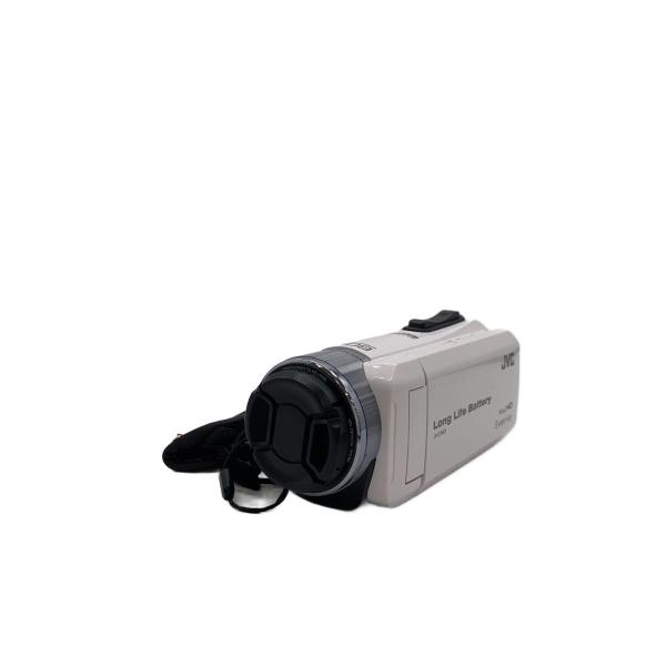 JVC・Victor◇ビデオカメラ Everio GZ-F117-W [ホワイト] : セカンド