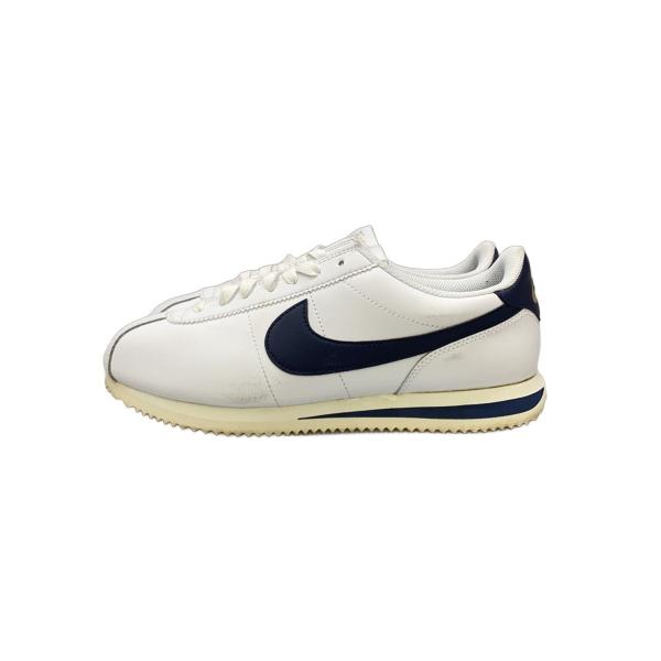 NIKE◇CORTEZ LEATHER_コルテッツ レザー/27cm/WHT : セカンド