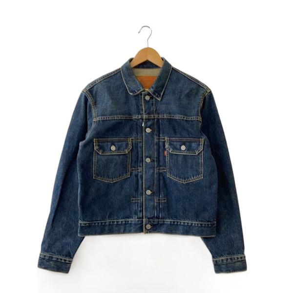 Levi's◇ボタン裏J02/2nd/Gジャン/40/デニム/IDG/71507/日本製