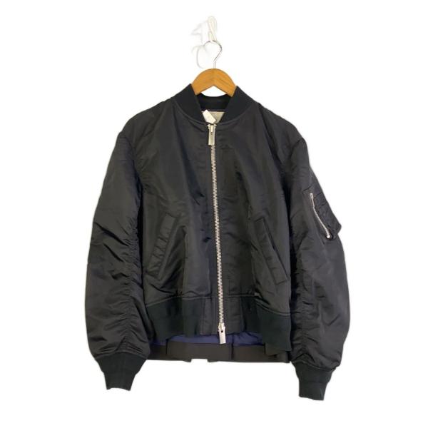 sacai◇ブルゾン/2/コットン/BLK/SCW-001// : セカンドストリートYahoo