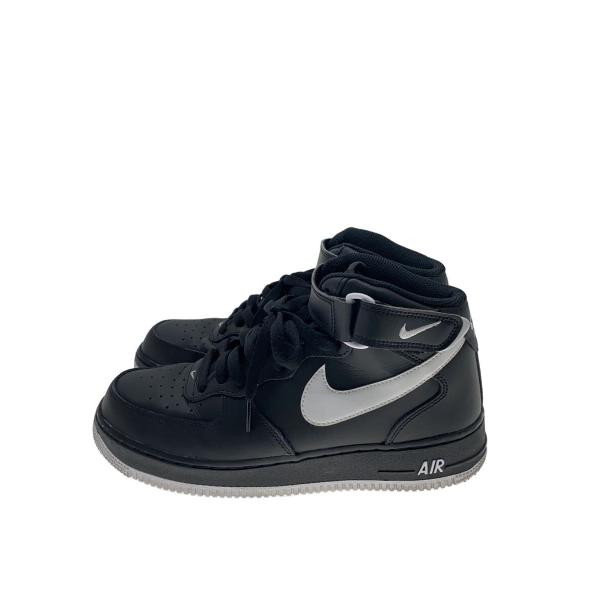 NIKE◇AIR FORCE 1 MID 07_エアフォース ミッド 07/26cm/BLK