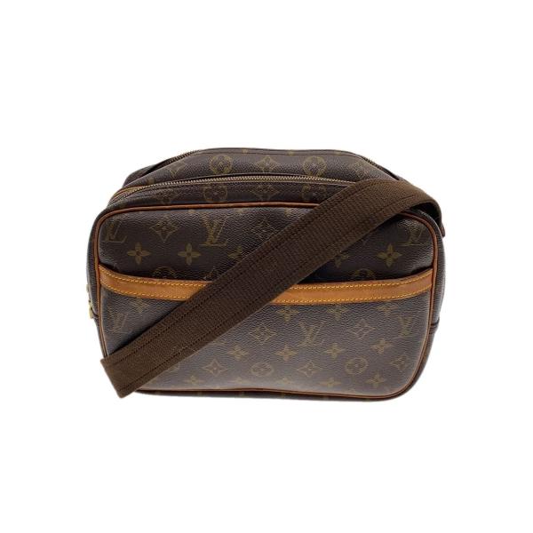 LOUIS VUITTON◇リポーターPM_モノグラム・キャンバス/PVC/BRW/総柄