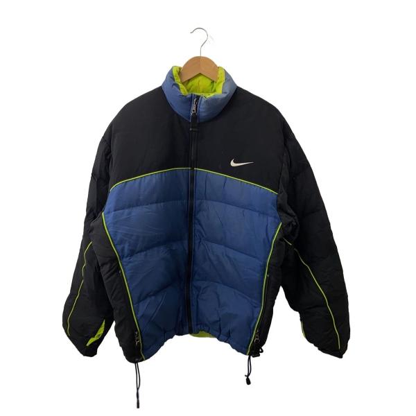 NIKE ACG / ダウンジャケット/XL/ナイロン/BLU/無地 NIKE ACG◇ダウンジャケット/XL/ナイロン/BLU/無地 : セカンド