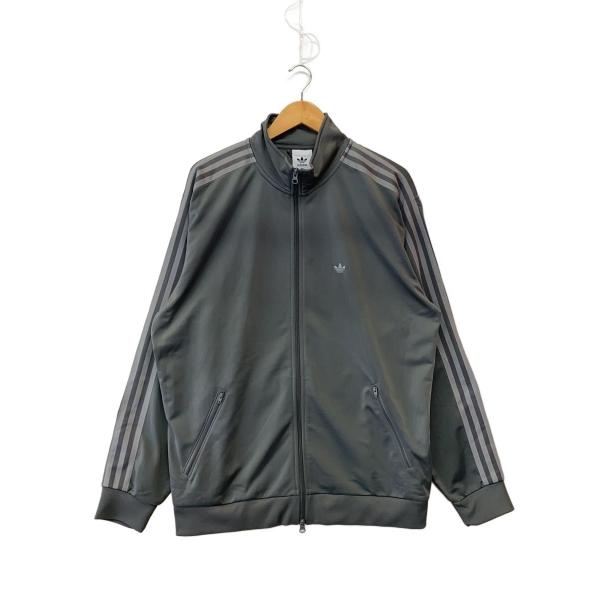 adidas◇ベッケンバウアー/トラックジャケット/L/ポリエステル/GRY