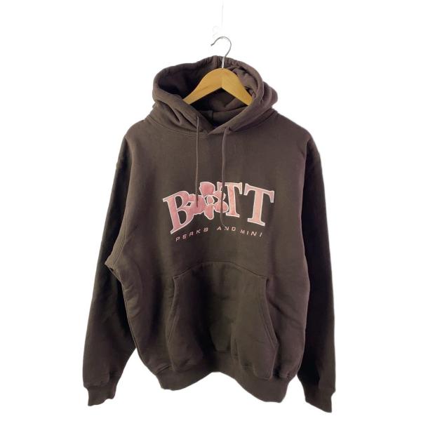BoTT◇PAM OG Logo Hoodie/パーカー/フーディー/L/コットン/BRW