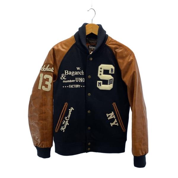 bagarch スタジャン Schott◇Bagarch number UNO/バガーチナンバー/スタジャン/M/ウール