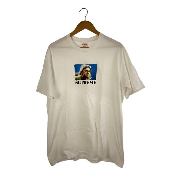 Supreme◇カートコバーン/Tシャツ/L/コットン/WHT : セカンド