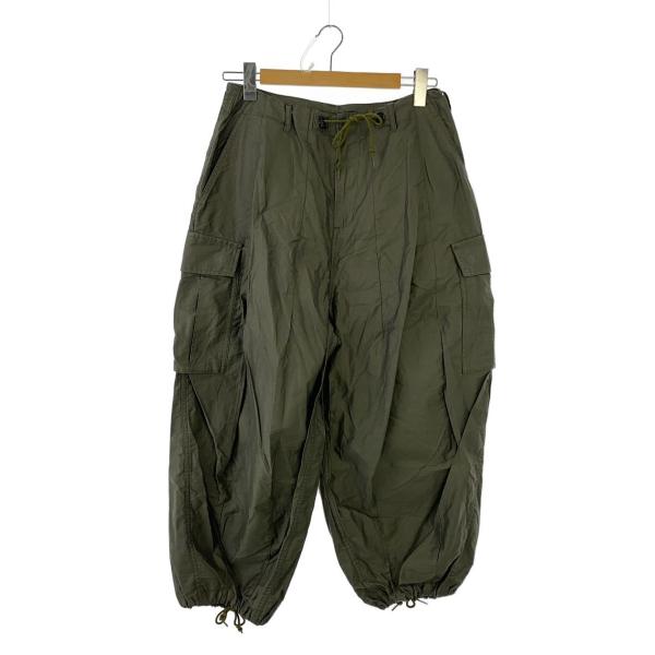 Needles◇ヒザデル/カーゴパンツ/M/コットン/KHK/無地/PU248