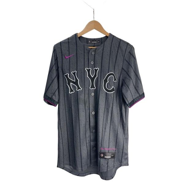 NIKE◆ニューヨークメッツ/レプリカユニフォーム/デビッドライト/背番号5/WHT//