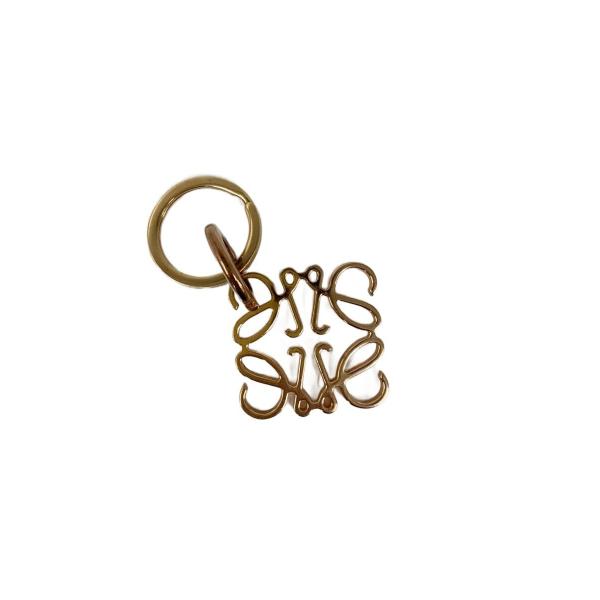 【最終値下】LOEWE ピンクゴールド キーホルダー LOEWE◇キーホルダー/キーリング/--/PNK/レディース/アナグラム/ピンク