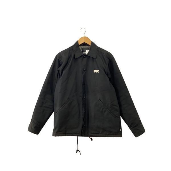 FTC◇コーチジャケット/M/コットン/BLK/FTC017AWJ06/裏地レオパード