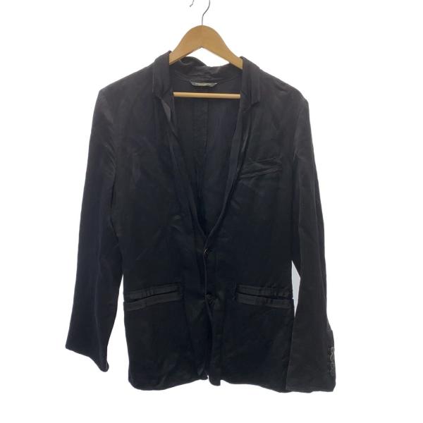 DOLCE&GABBANA◇テーラードジャケット/44/レーヨン/BLK/G2CX9T