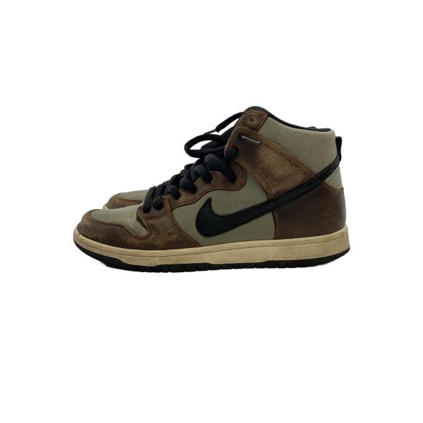 NIKE◆SB DUNK HIGH PRO/SBダンクハイプロ/ブラウン/BQ6826-201/26.5cm/BRW//