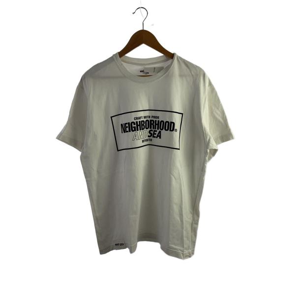 NEIGHBORHOOD WIND AND SEA Tシャツ 半袖 TEE 新品 NEIGHBORHOOD◇23SS NH×WIND AND SEA.TEE SS-1/L/White/着用感有