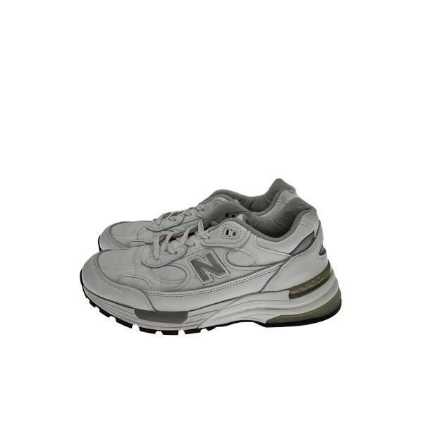 NEW BALANCE◆992 White MADE IN USA/27cm/M992WL/汚れ有//