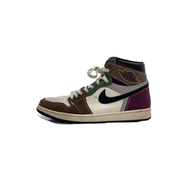 NIKE◆エアジョーダン1 HI OG Hand Crafted/29cm/DH3097-001/汚れ有//