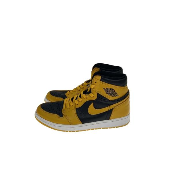 NIKE◆エアジョーダン1 HI OG Pollen/26.5cm/555088-701/汚れ・使用感有//