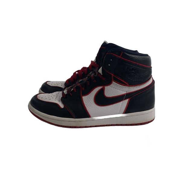 NIKE◆AIR JORDAN 1 RETRO HIGH OG/エアジョーダン1レトロハイ/ブラック/555088-062/
