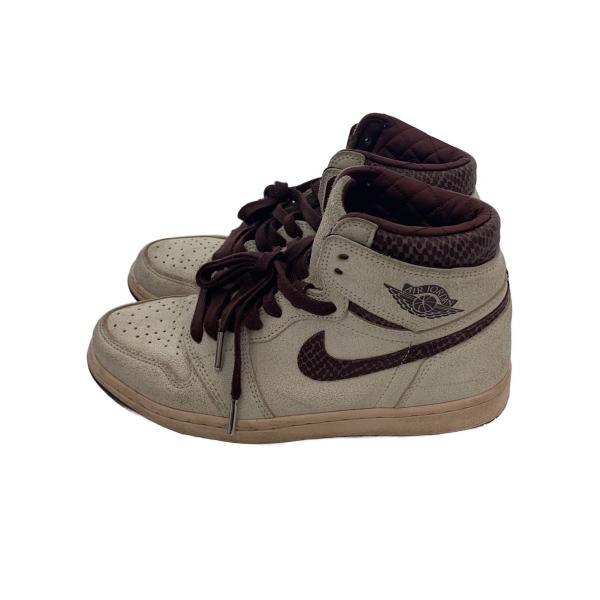 NIKE◆エア ジョーダン 1 X ア マ マニエール/DO7097-100/26cm/WHT//