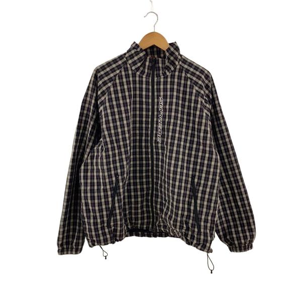 Supreme◇25FW/Plaid Track Jacket/トラックジャケット/XL/ナイロン