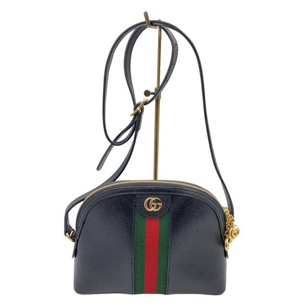 GUCCI オフィディア　ショルダーバッグ オフィディア〕スモール ショルダーバッグ ・ベージュ＆エボニー GG