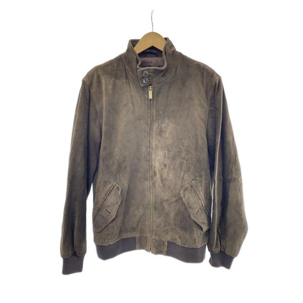 EDDIE BAUER◇レザージャケット・ブルゾン/S/豚革/BRW/0013684