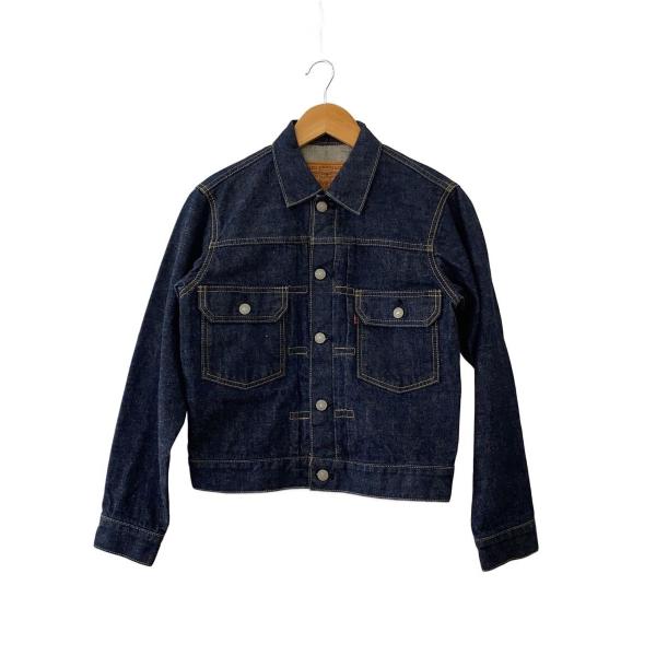 Levi's◇2nd/復刻/Gジャン/34/コットン/IDG/無地/71507-XX